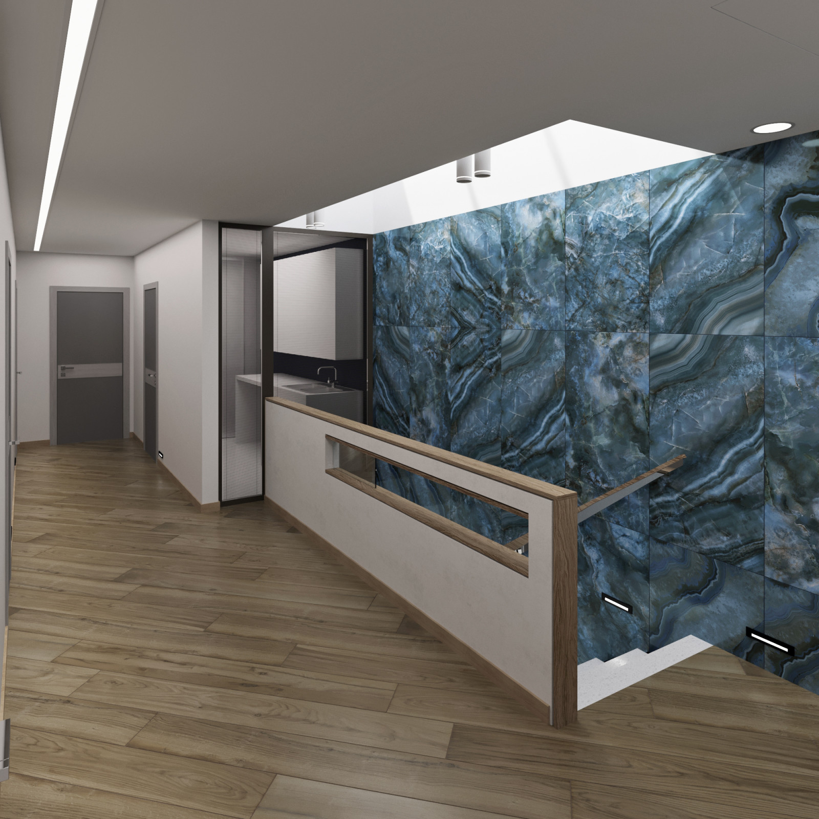 интерьер таунхауса