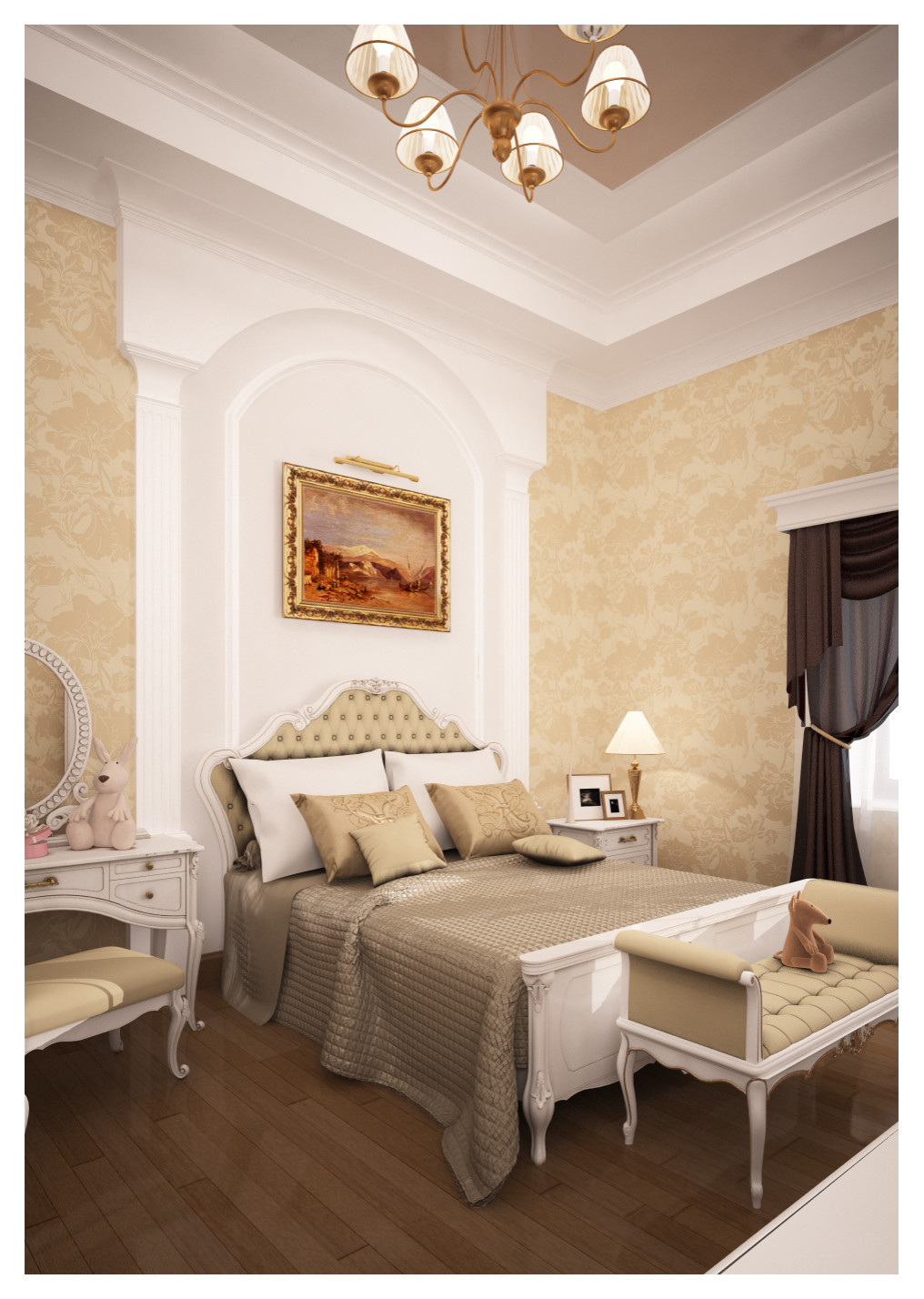 Интерьер жилого дома