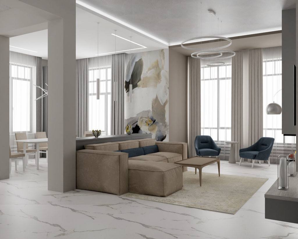 Лаконичность, стиль и пространственная свобода – черты этого дизайн-проекта