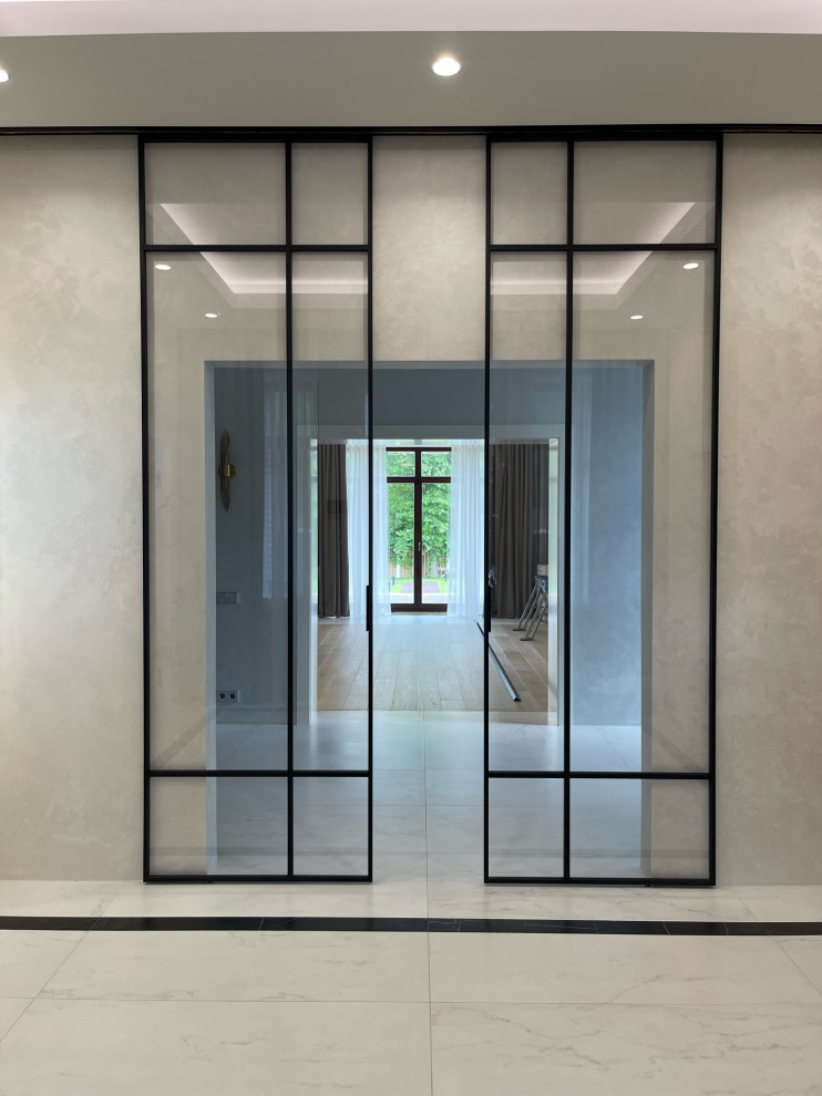 Обложка проекта: КП "Антоновка" Стеклянные двери