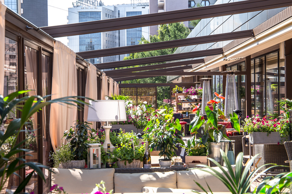 Пергола для ресторана "Сыроварня" в Новосибирске