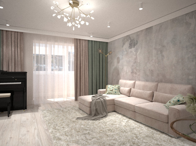 Проект 2-х комнатной квартиры