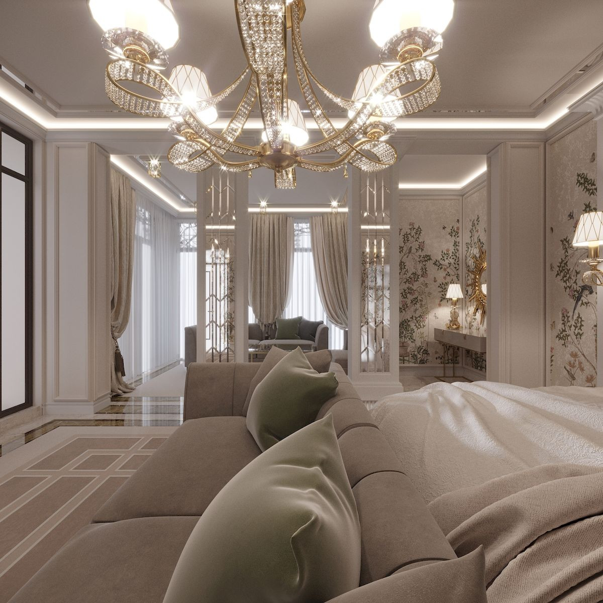 Дизайн таунхауса 100 кв. м в Куркино