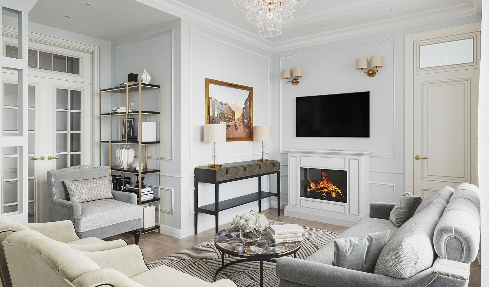 Машина времени. Квартира 120 кв.м. в старом доме на Бронной