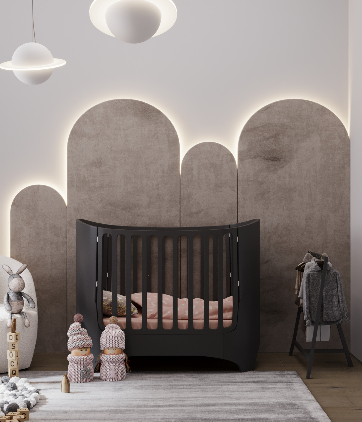 Квартира в серых тонах