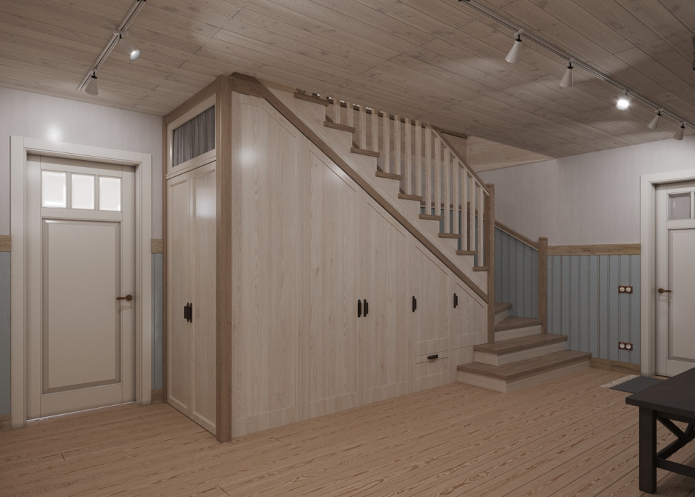 Загородный дом с мансардой