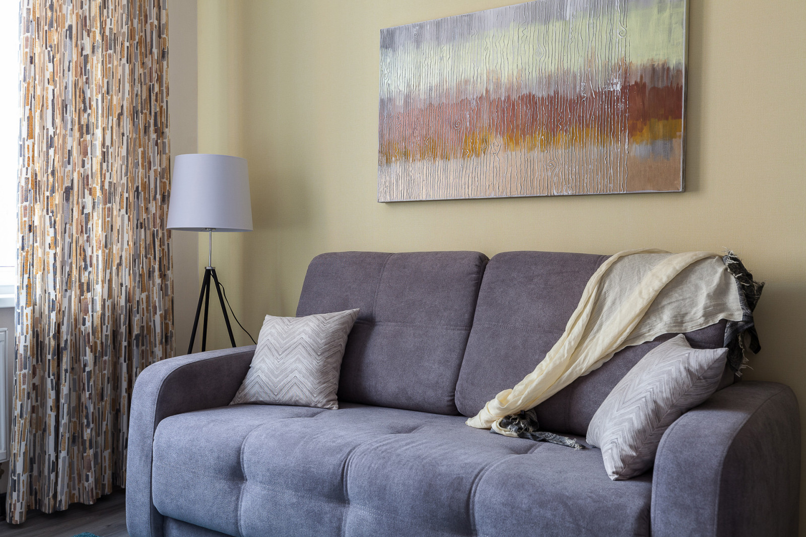 Трешка на 13-м этаже