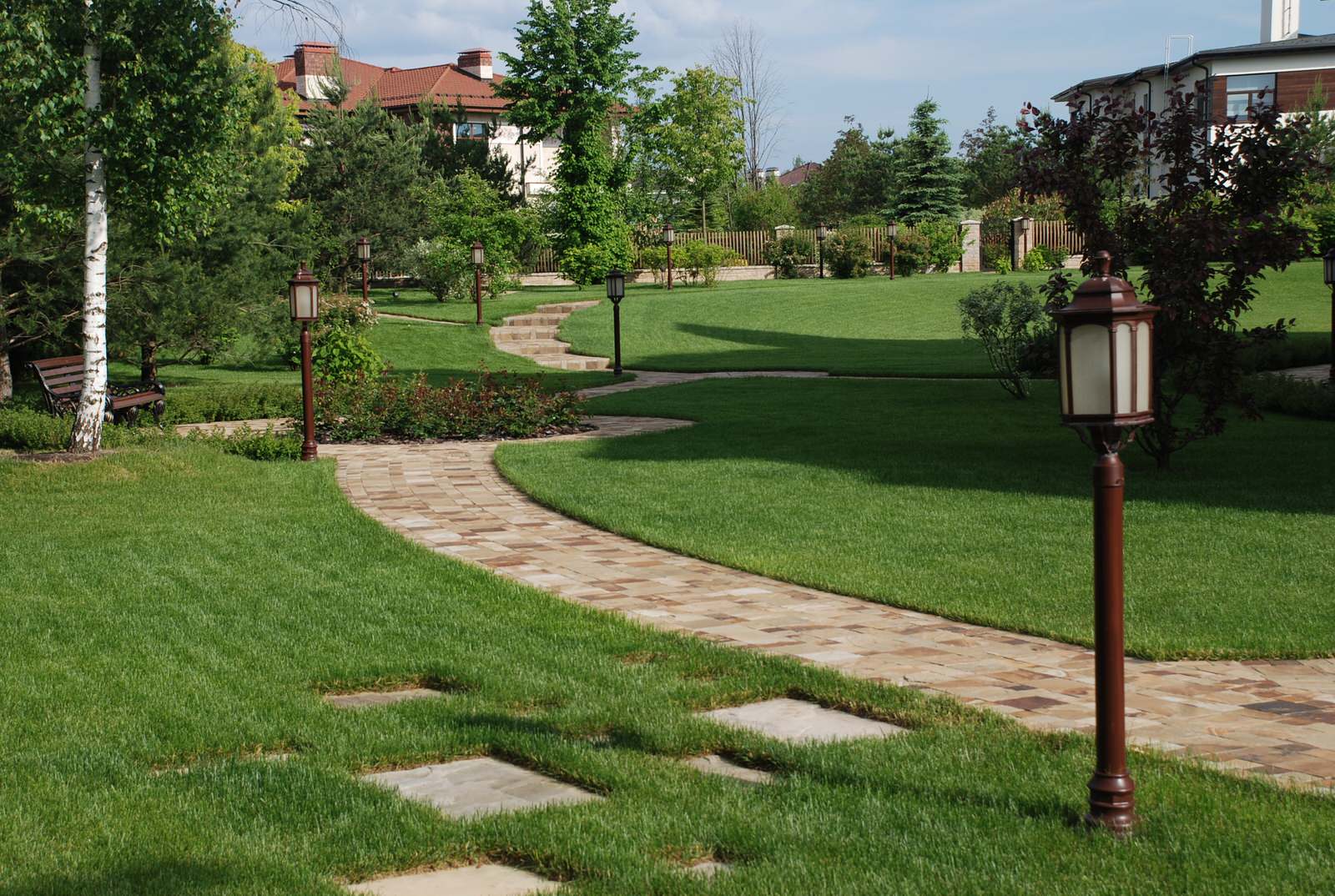 Сад в КП Миллениум Парк