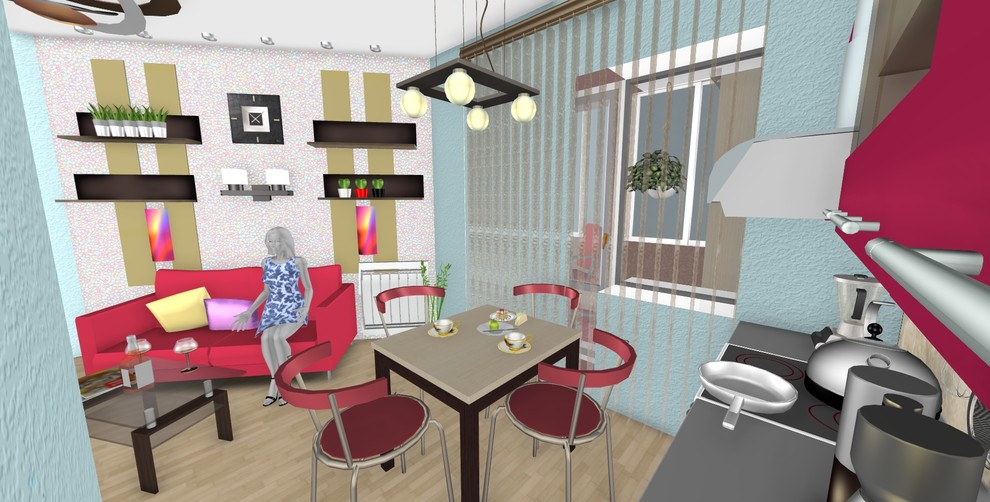 Квартира-студия 30 м2  для сына