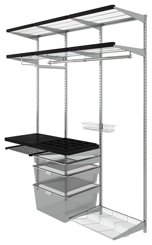 Модель Elfa — Гардеробная система.