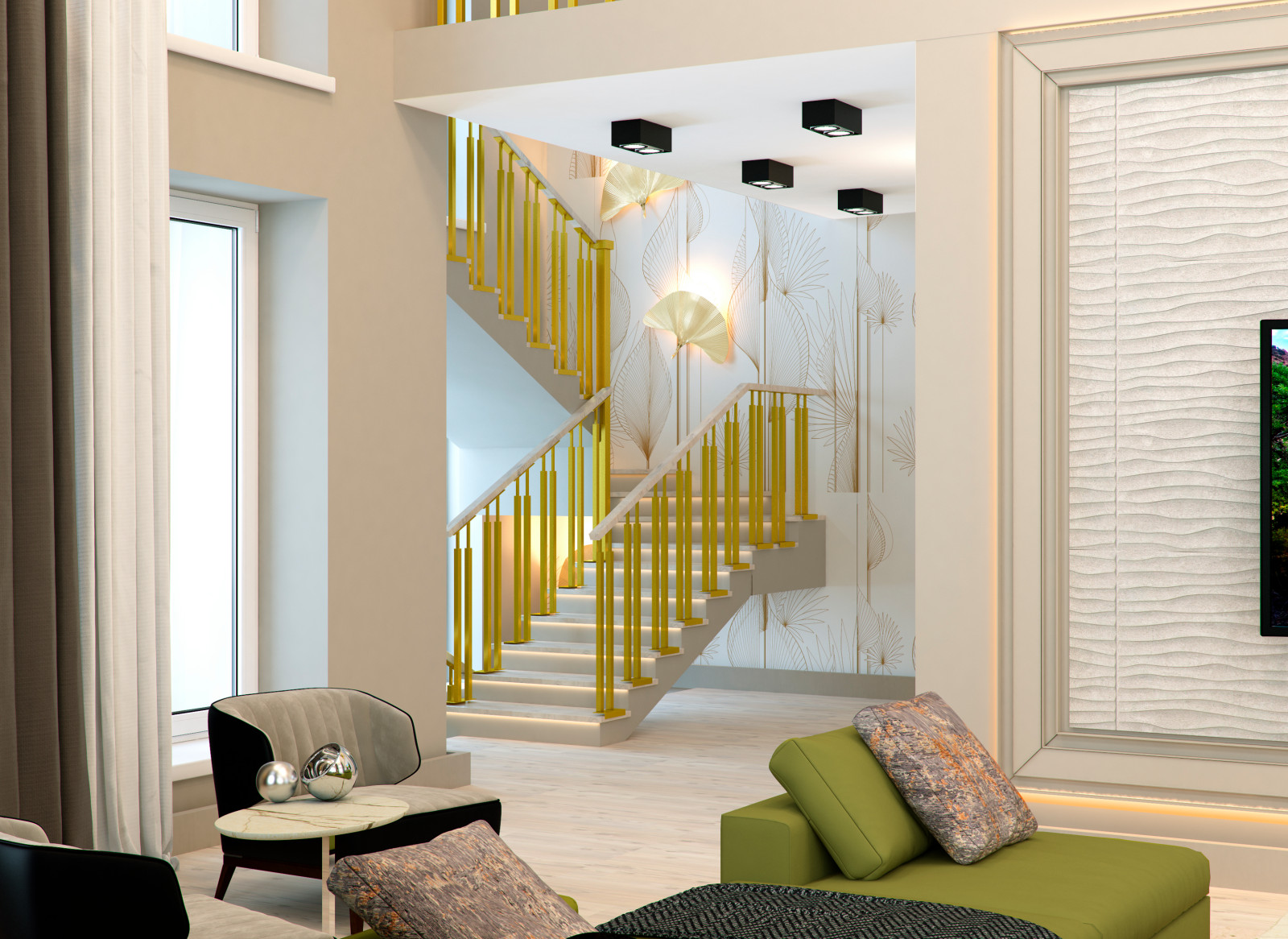 Частный дом 3 этажа