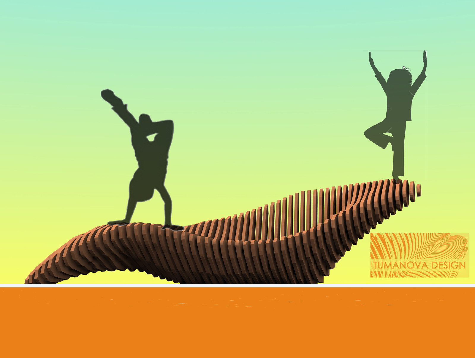 Обложка проекта: Скамейка Лепесток