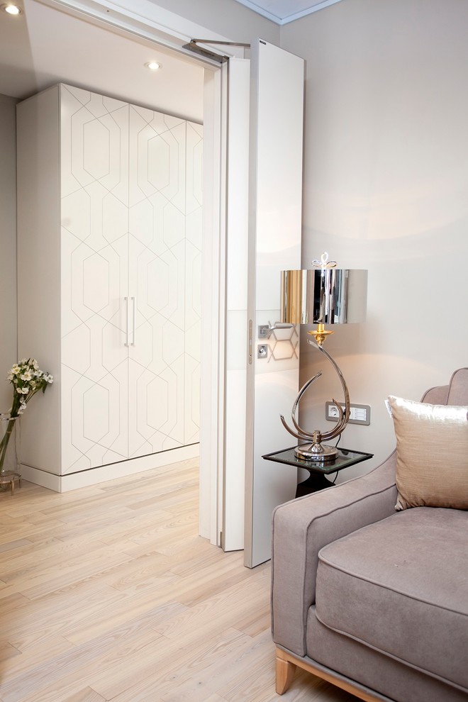 Ритм рисунка объединил различные части интерьера в одну мелодию.