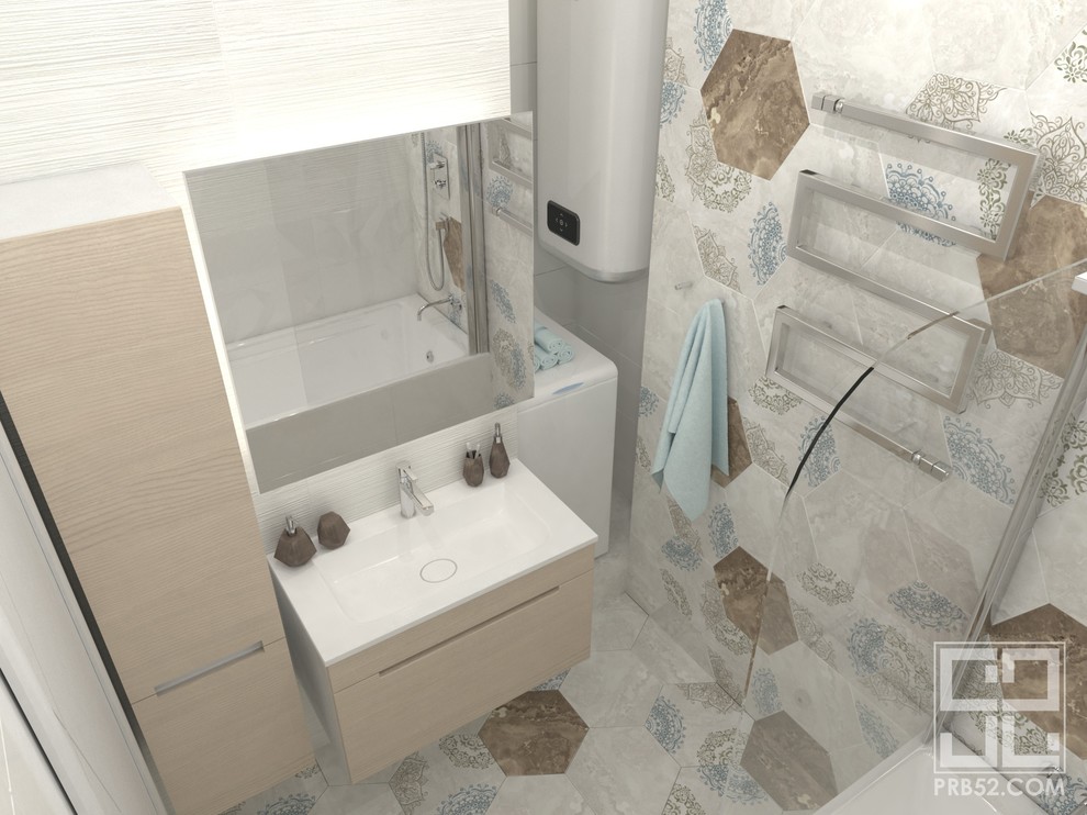 Проект интерьера квартиры в ЖК "Каскад"