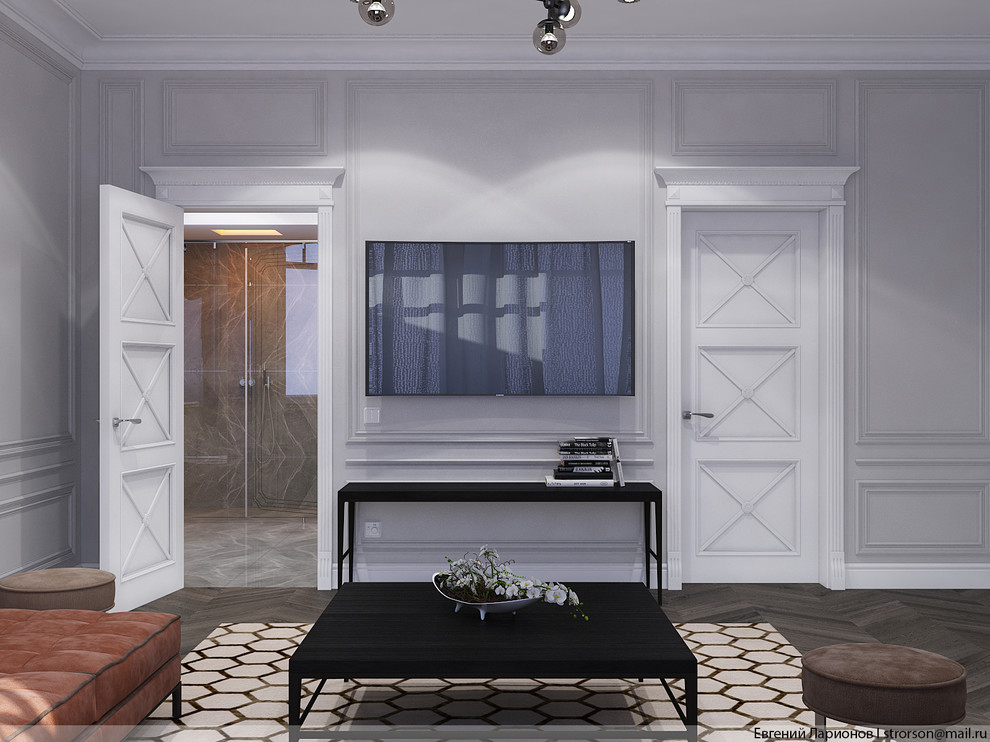 Интерьер дома в пригороде г.  Калининград.