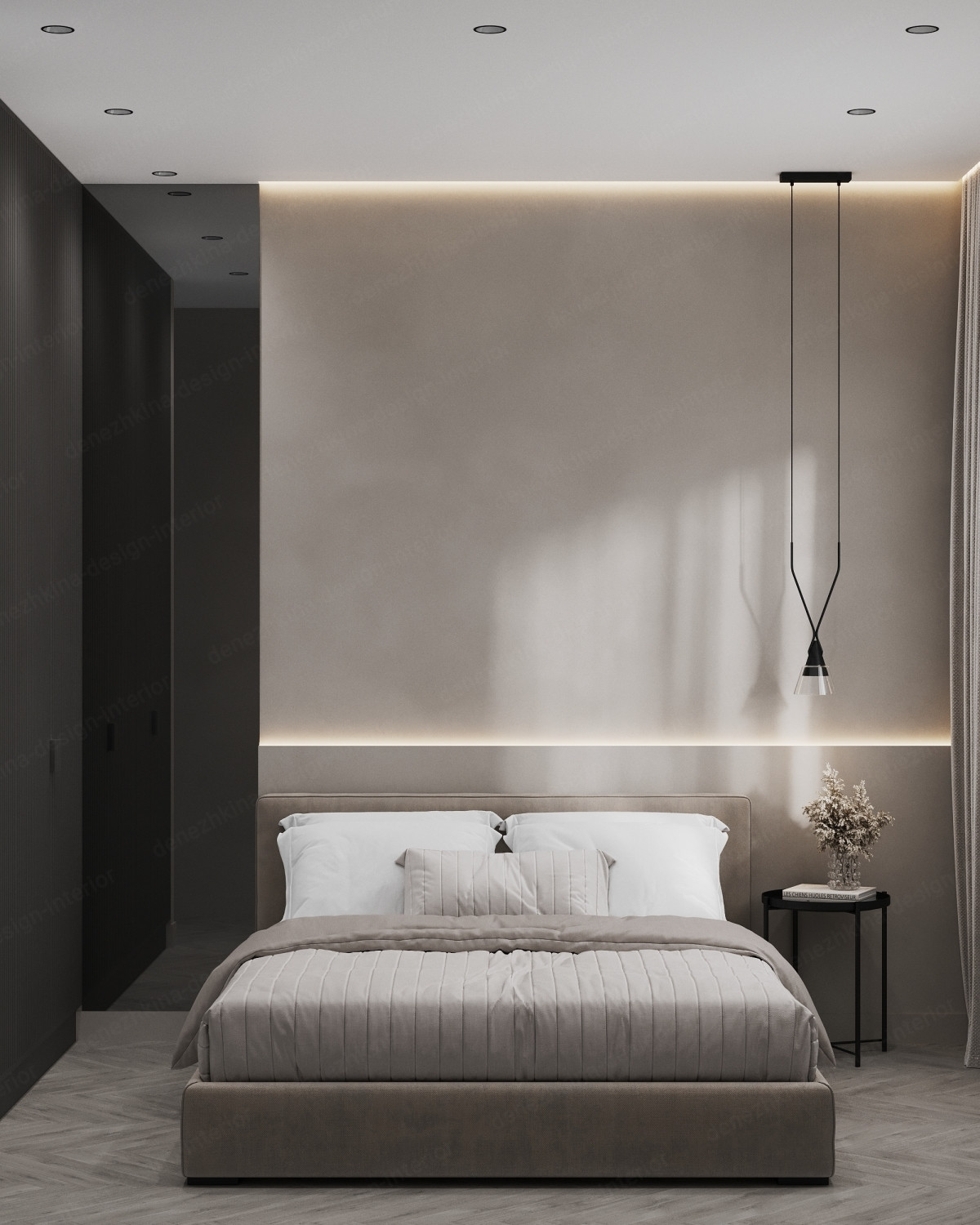 Дизайн проект 3 комнатной квартиры - ЖК Западный порт №2