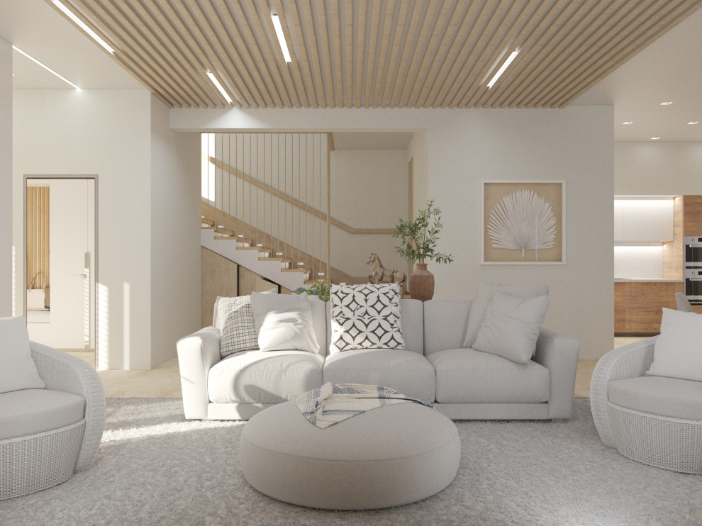 Обложка проекта: Таунхаус для семьи с двумя детьми в Геленджике.