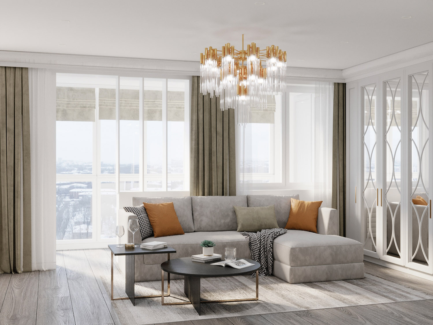 кухня-гостиная