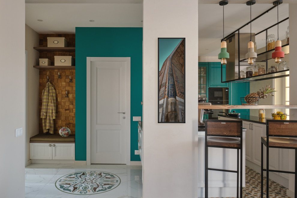 Яркий аутентичный интерьер