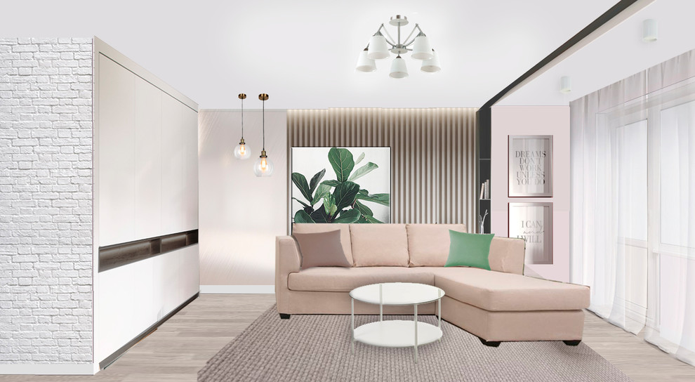 Обложка проекта: ЖК Аксиома г.Ижевск 44,3 кв.м. 2018 г. Выполнено студией "DE ZE"