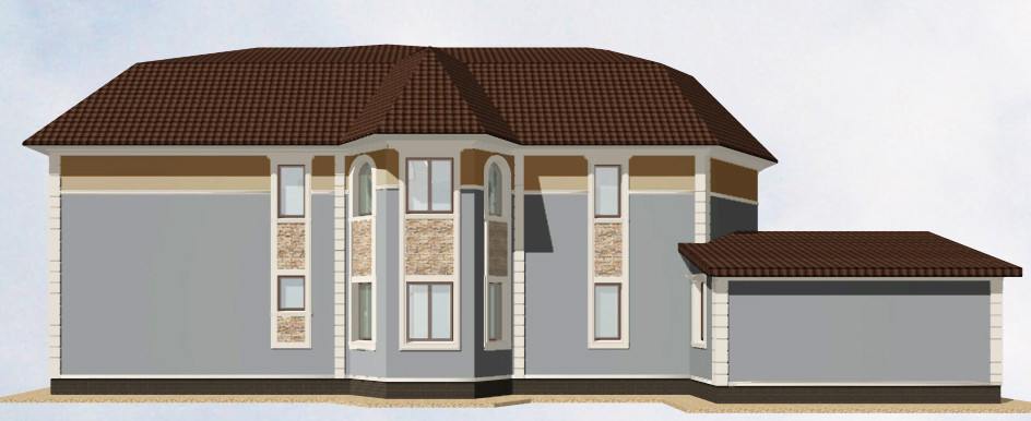 Фасад жилого дома