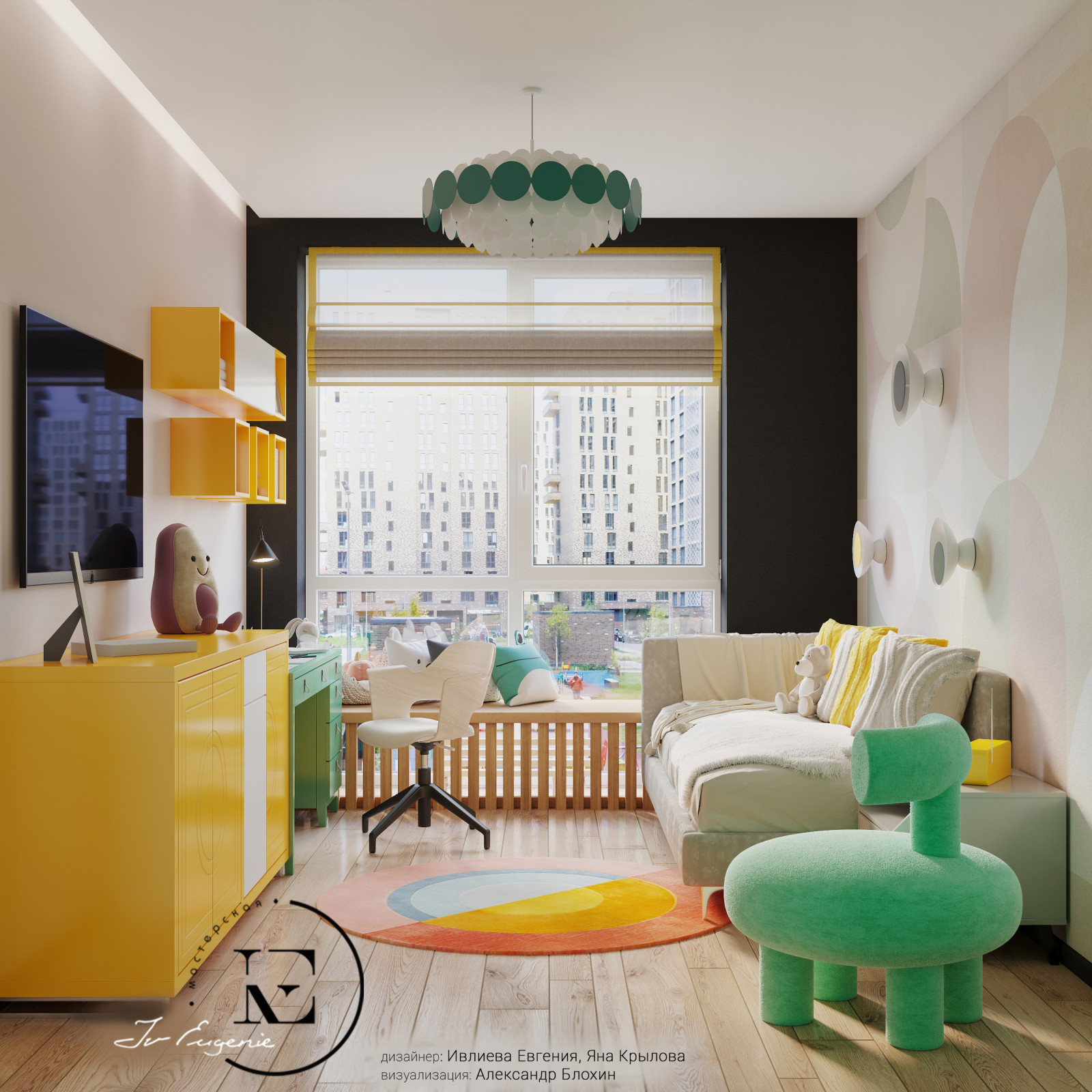 Графичный Soleray в ЖК Хорошевский.