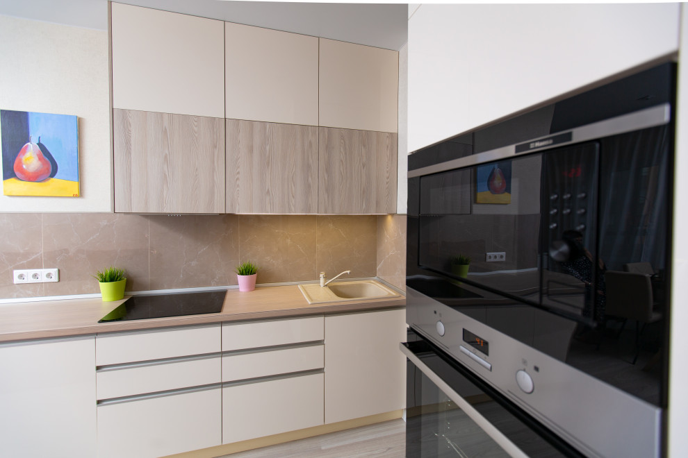 Сдержанная лаконичность современной кухни