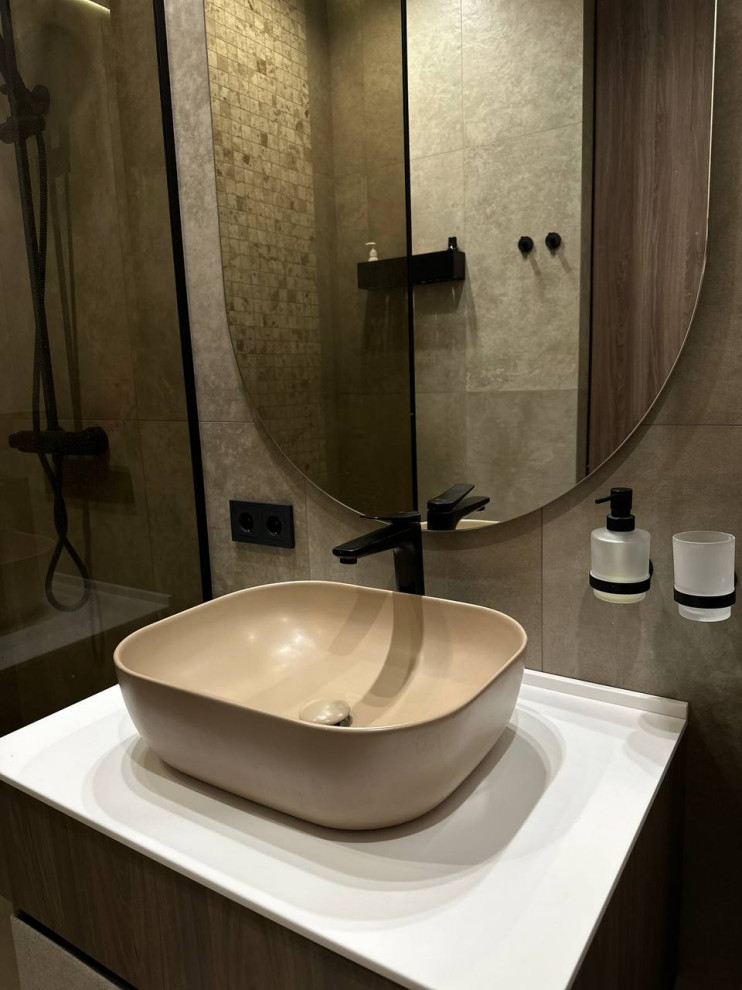 Двух комнатная квартира в стиле эко минимализм. 2023-24 г