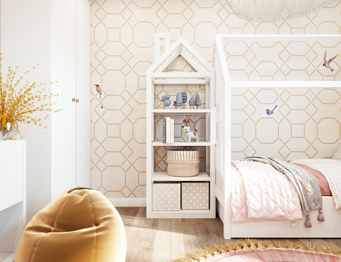 КВАРТИРА В ЦЕНТРЕ С ЭЛЕМЕНТАМИ "КОЛОНИАЛЬНОГО" СТИЛЯ