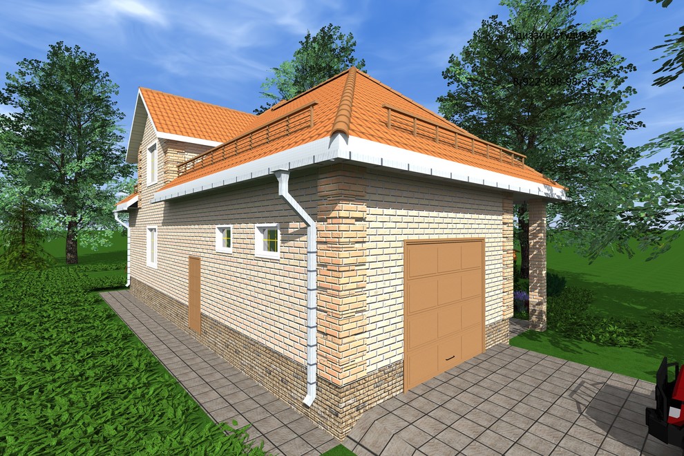 Проект коттеджа