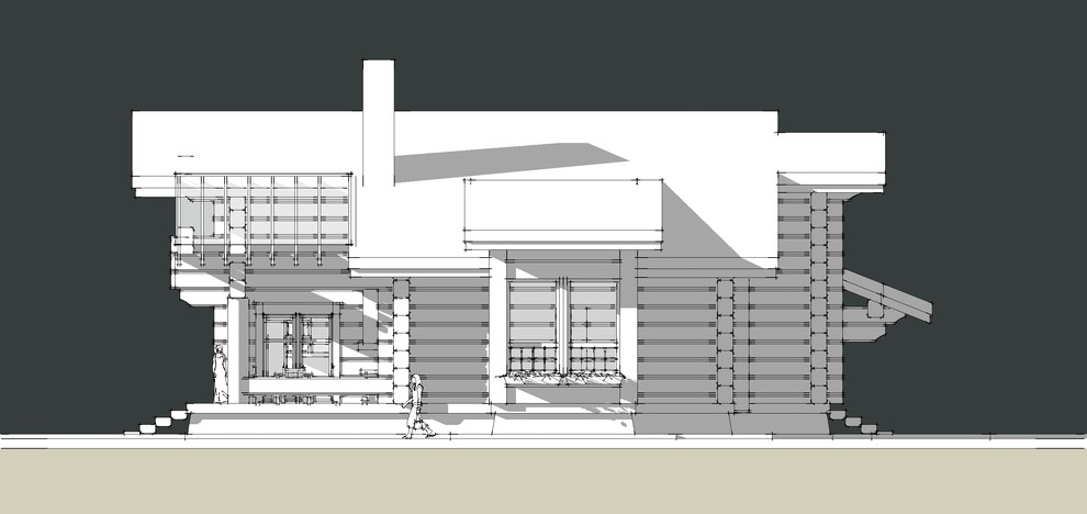 Обложка проекта: Дом из лафета