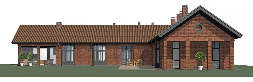 Индивидуальный дом в деревне Щеголево Рязанской области