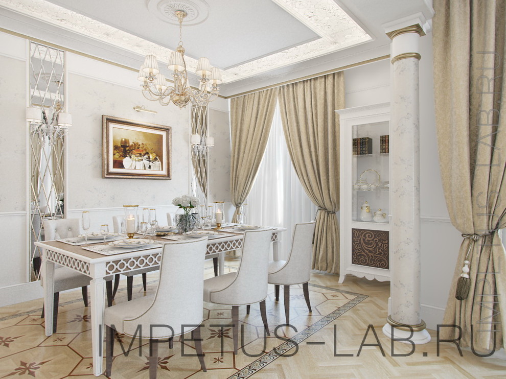 Проект квартиры в классическом стиле