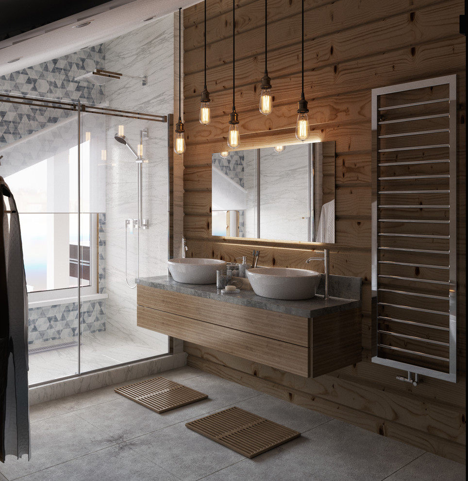 Дизайн-проект загородного дома из бруса