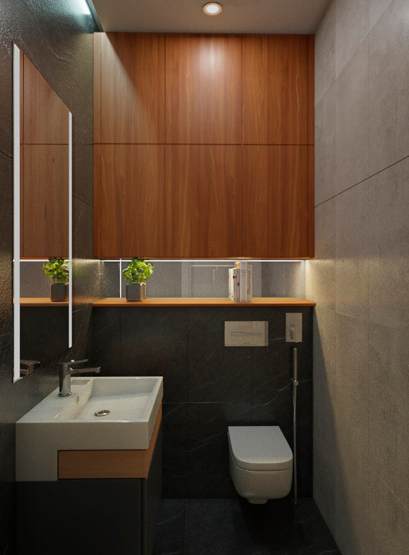 Дизайн интерьера квартиры в современном стиле в Екатеринбурге.