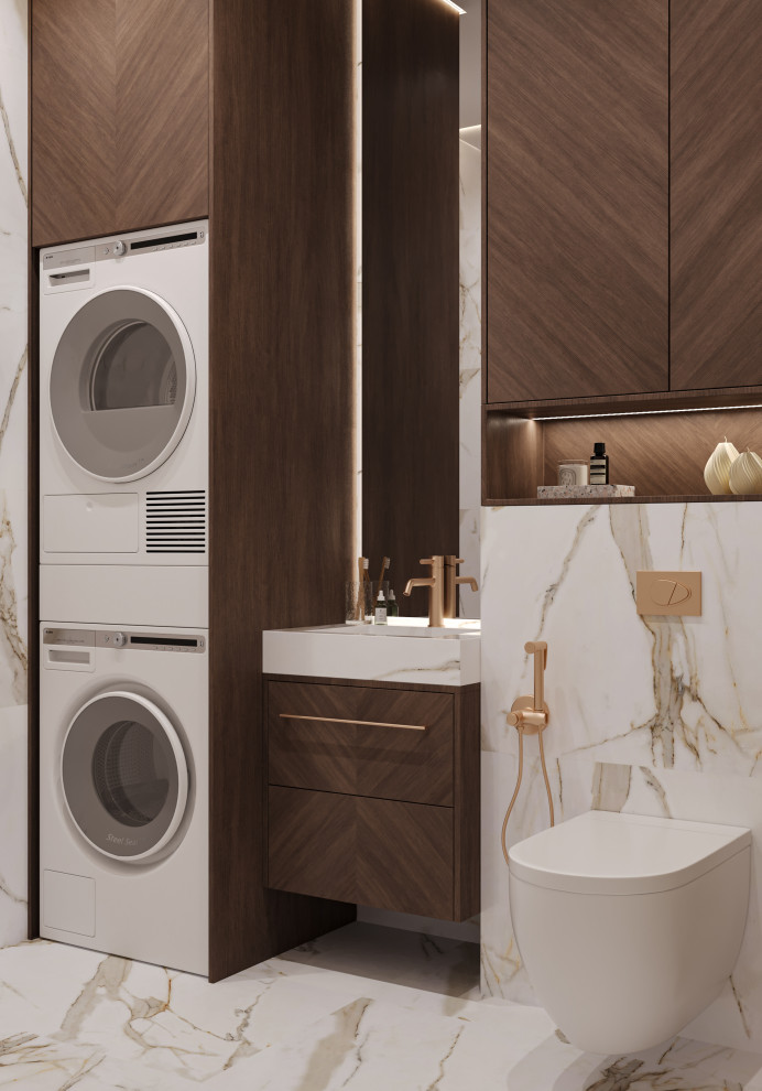 Обложка проекта: Гостевой санузел в ЖК Петровская доминанта