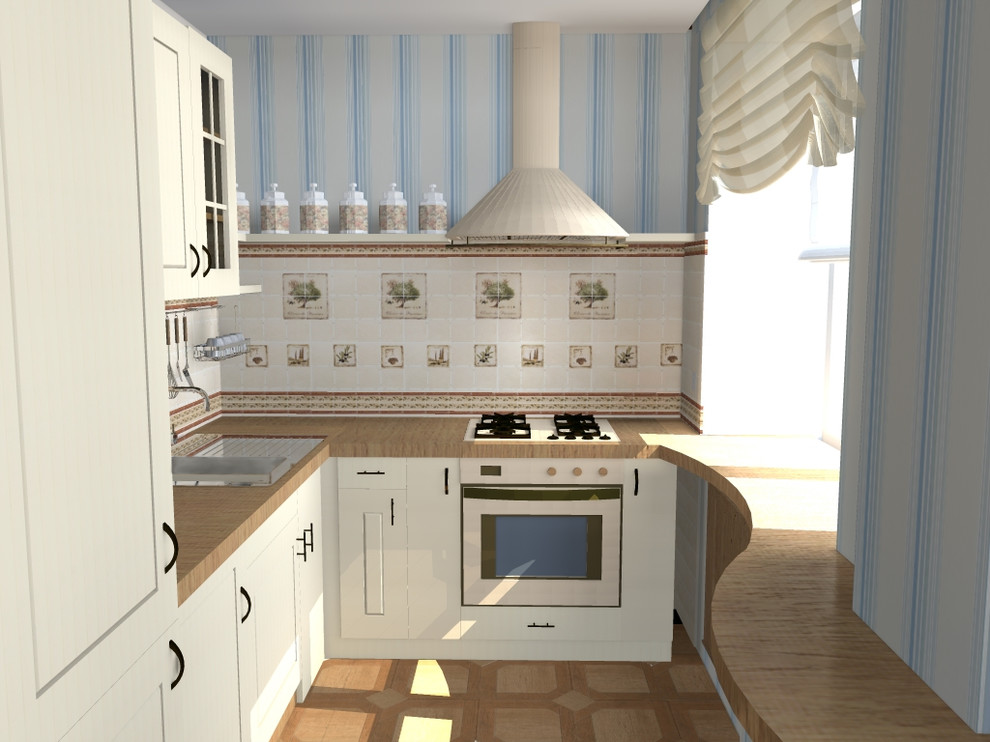 Обложка проекта: Запад и Восток. Проект квартиры. Нижегородская область.