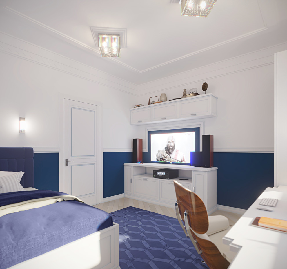 Дизайн-проект интерьеров в жилой квартире