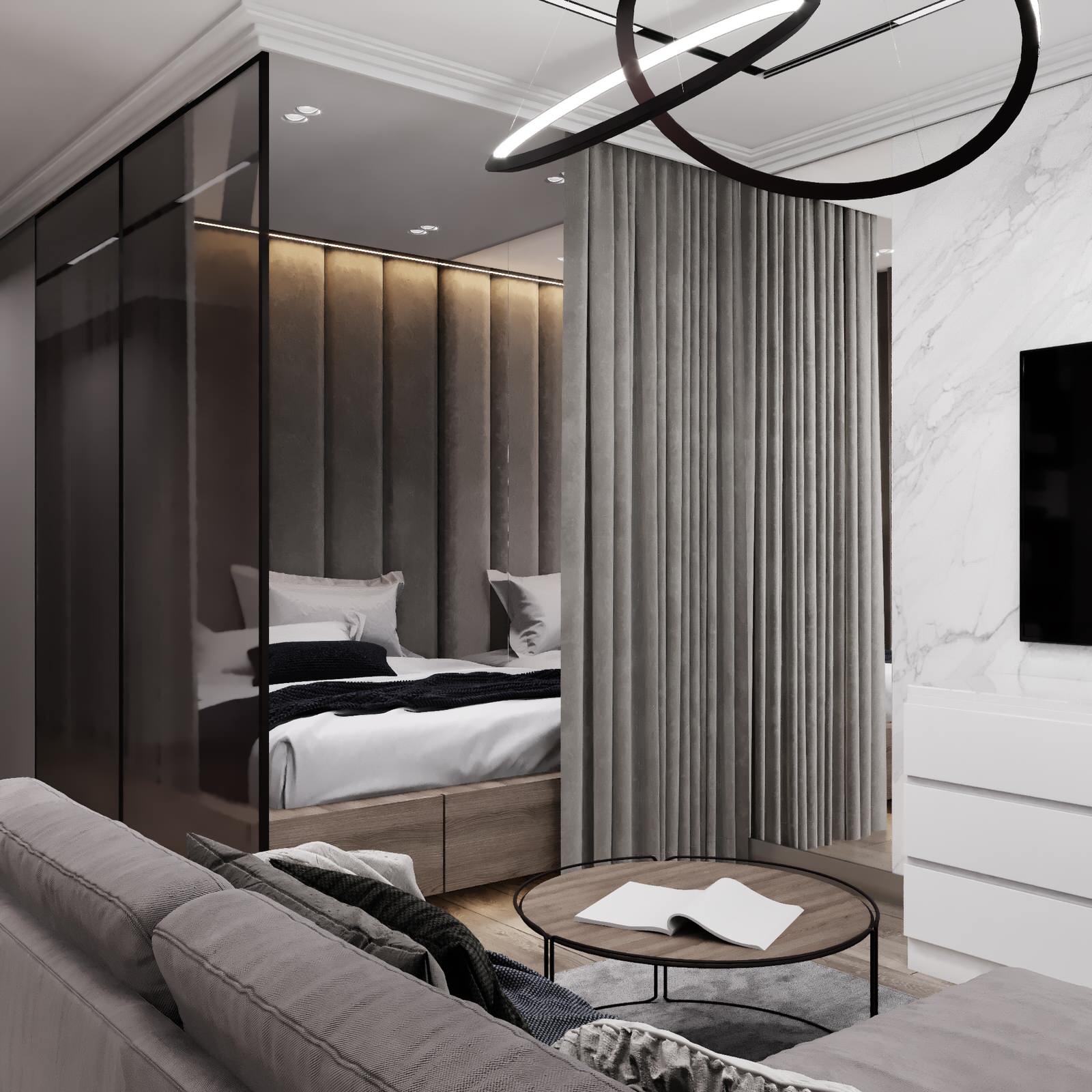 Дизайн интерьера квартиры 53 кв.м. в Замелекесье