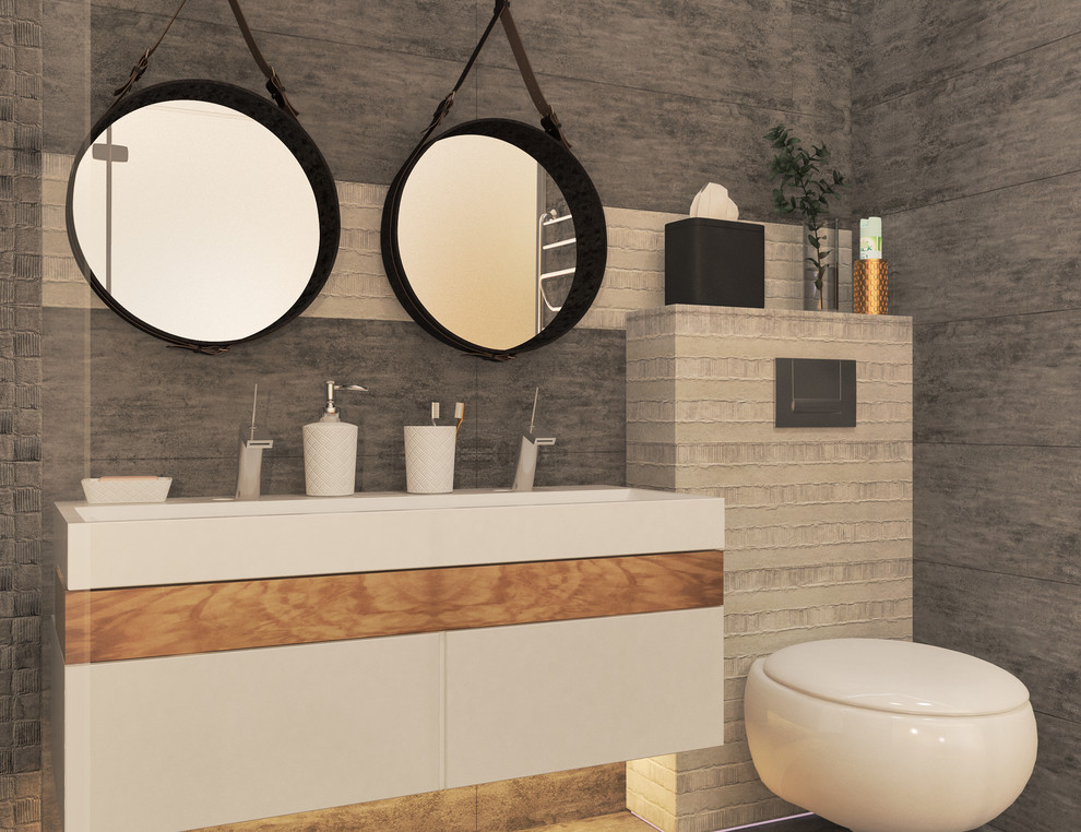 Трёхкомнатная квартира с элементами LOFT