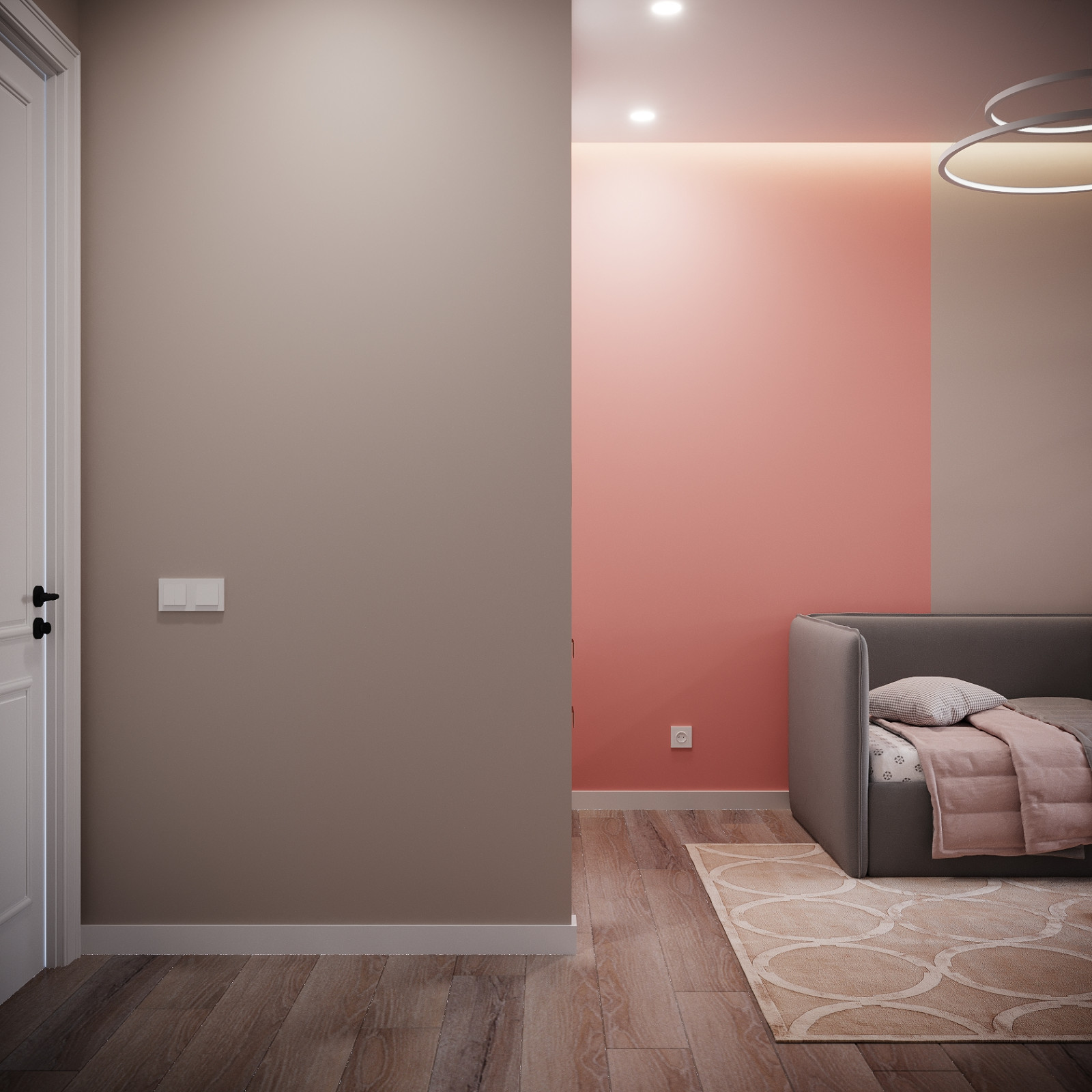 Интерьер трехкомнатной квартиры в стиле Неоклассика