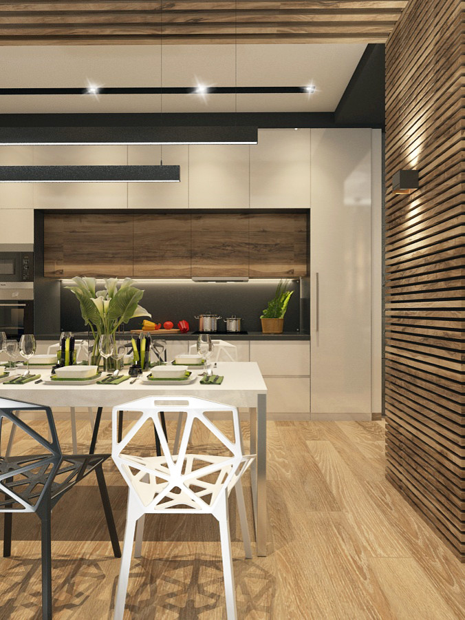 Дизайн интерьера пентхауса