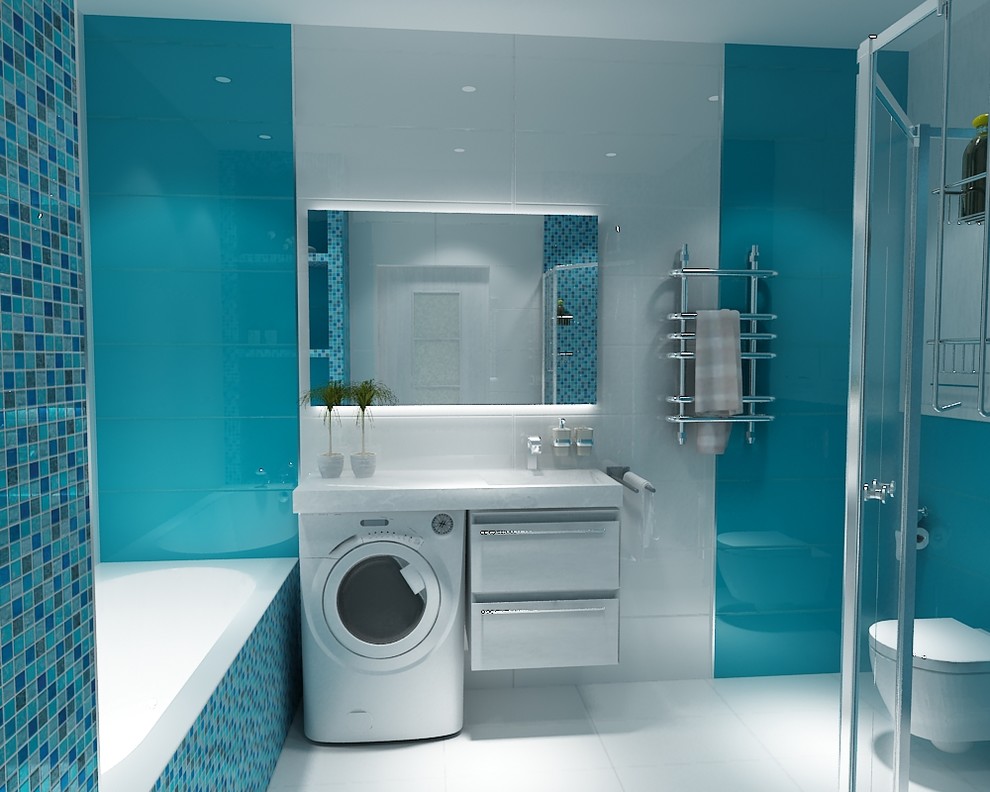 Варианты современных ванных комнат