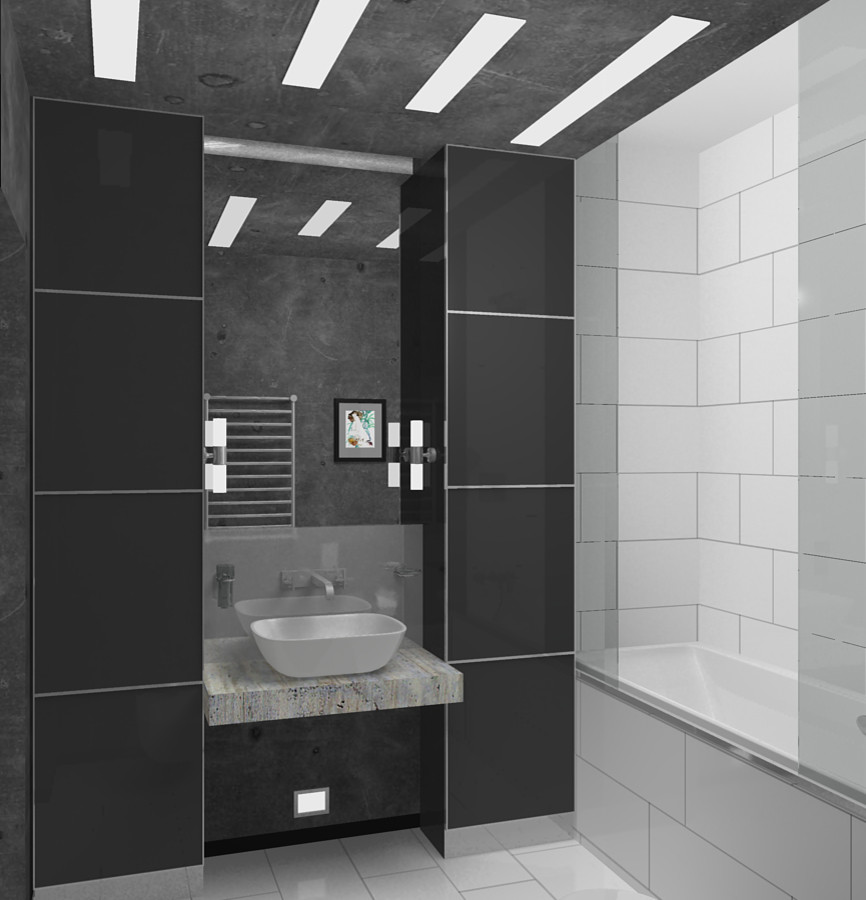 Минимализм в трехкомнатных апартаментах