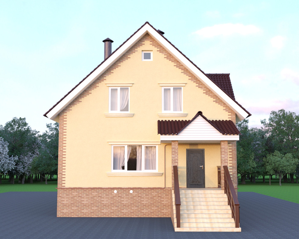 Обложка проекта: Кирпичный дом