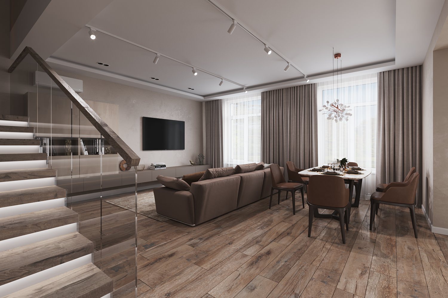 Таунхаус в лесу