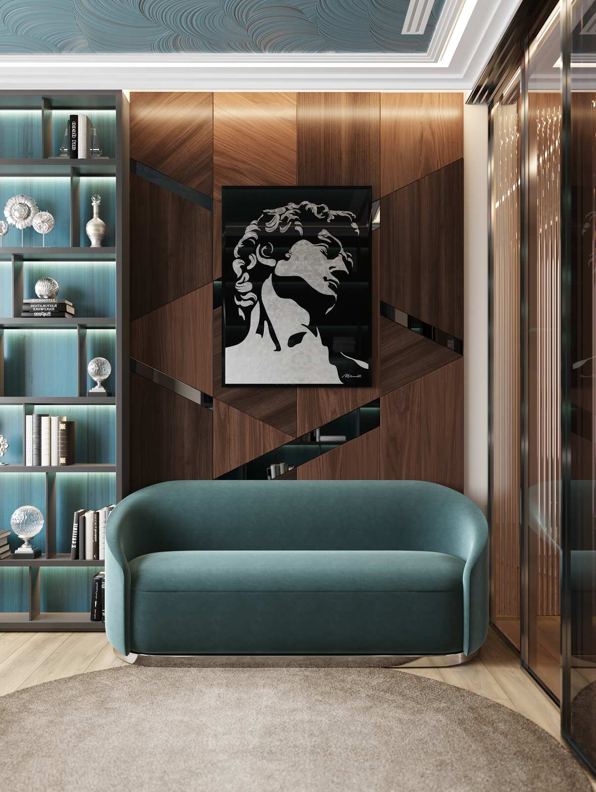 Интерьерная картина "Давид"