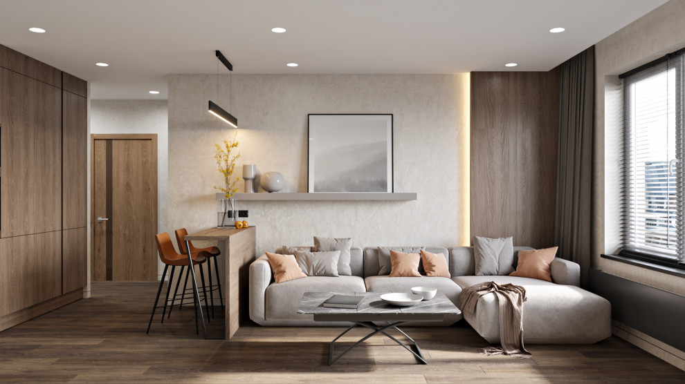 Обложка проекта: 3-х комнатная квартира в ЖК История