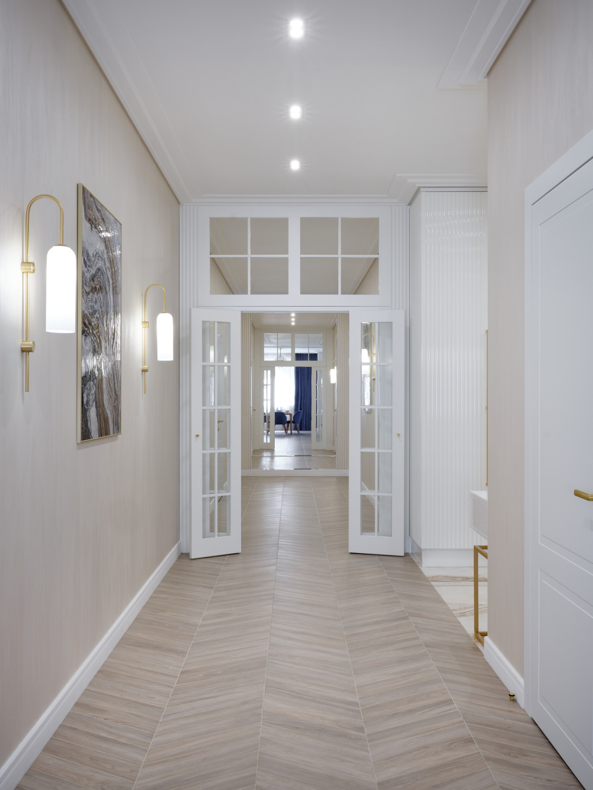 Дом 200м2 в современной классике