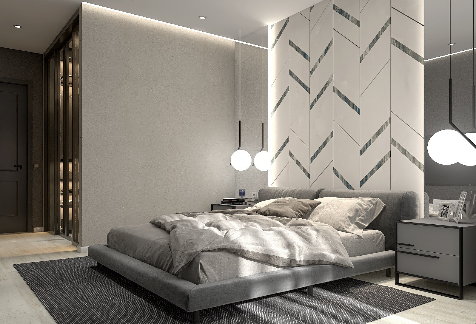 Трехкомнатная квартира в современном стиле